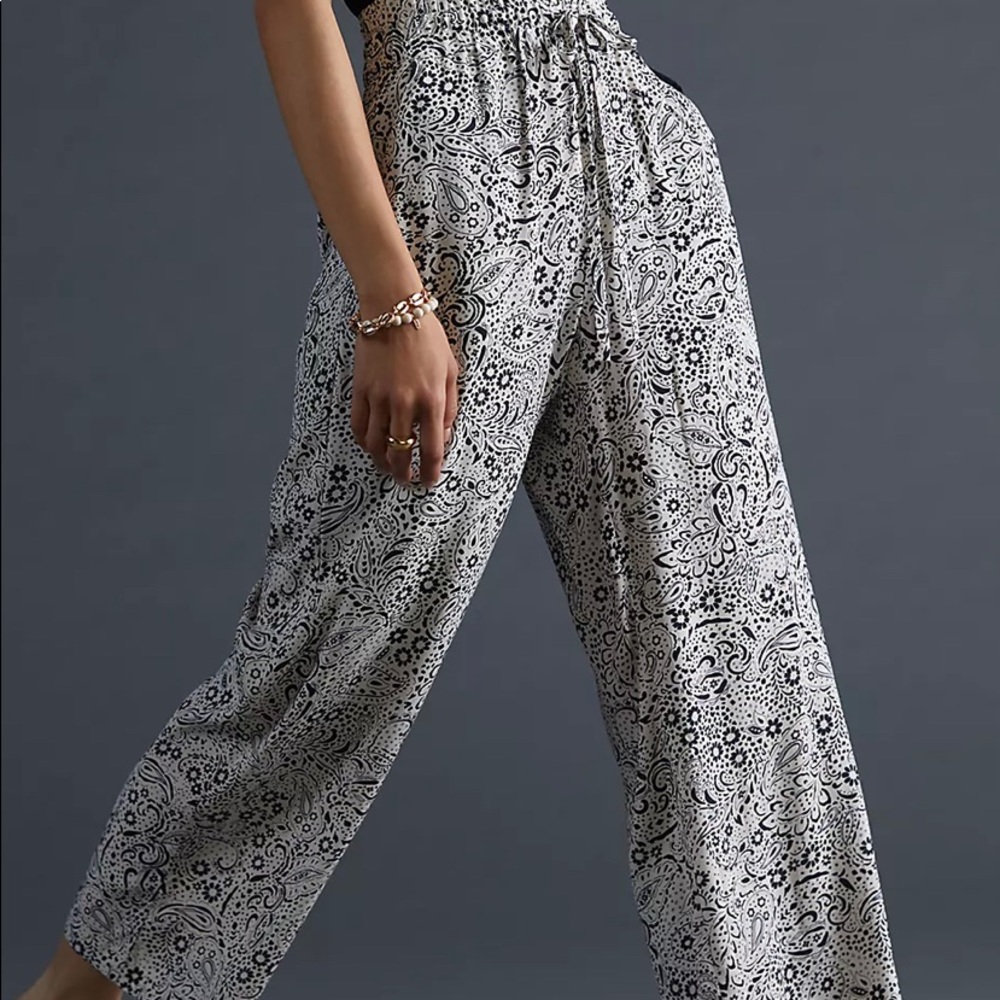 Anthropologie Sanctuary crop wide leg pant